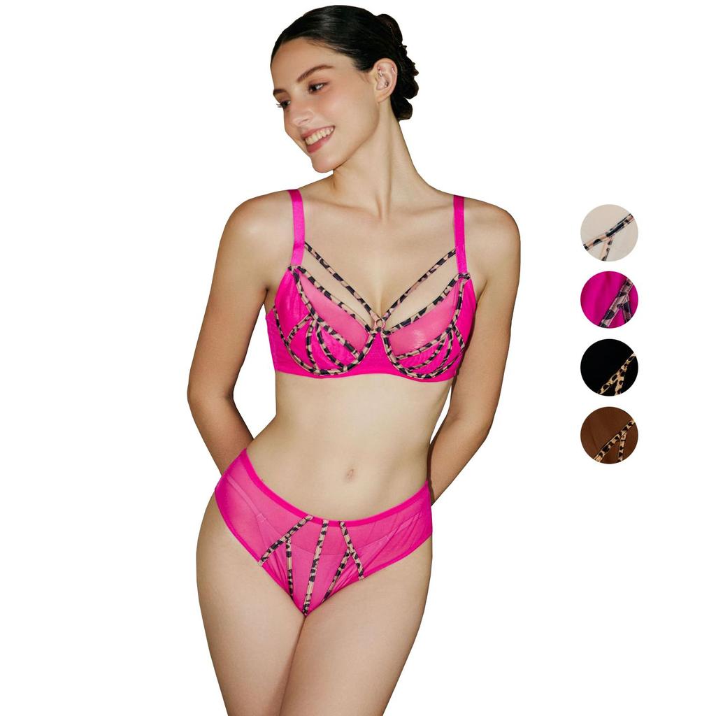 Women’s Large Size Bras Sets Ultra Thin Intimates Daily Sexy Underwear Sets BCDEFG Cup Bras Brief Lingerie Wear