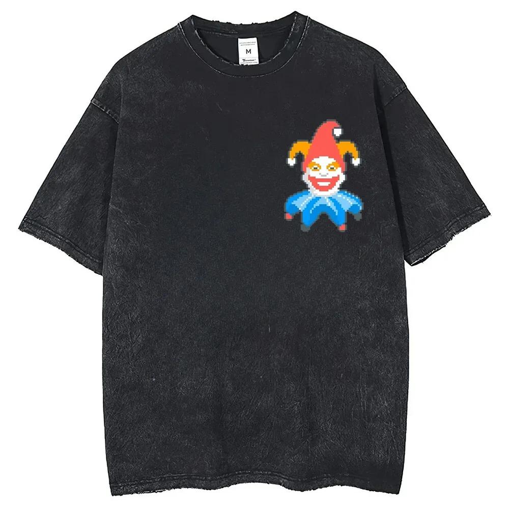 Balatro Hra Karty Žolík Doplňky Harajuku Prané Košile Vintage Trička Harajuku Vtipné Streetwear Krátký Rukáv Grafická Trička