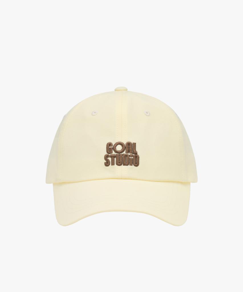 GOALSTUDIO Essential Logo Ball Cap-Cream