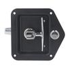 Tool Box Lock T Shape Embedded Paddle Latch Lock Stainless Steel Cabinet Door Panel Lock with Keys