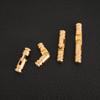 Brass Cylinder Hidden Hinges for Wooden Gift Boxes and Metal Hardware Accessories