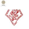 Jing Sijie Abundance Fish Mulberry Silk Square Scarf