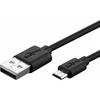 Câble USB - Goobay - ICOC MUSB-A-010FC - Chargeur Rapide - 1m - USB Micro Noir