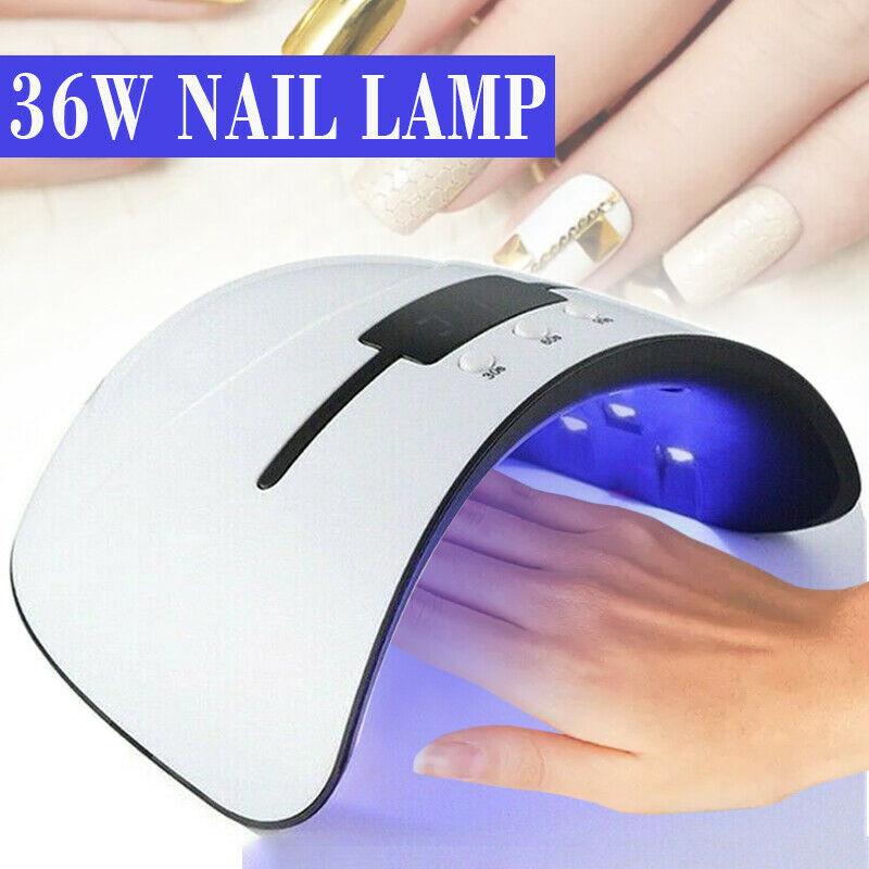 Luxurious 36w Nail Polish Dryer Uv Led Lamp With Advanced Timer For Perfect Manicure