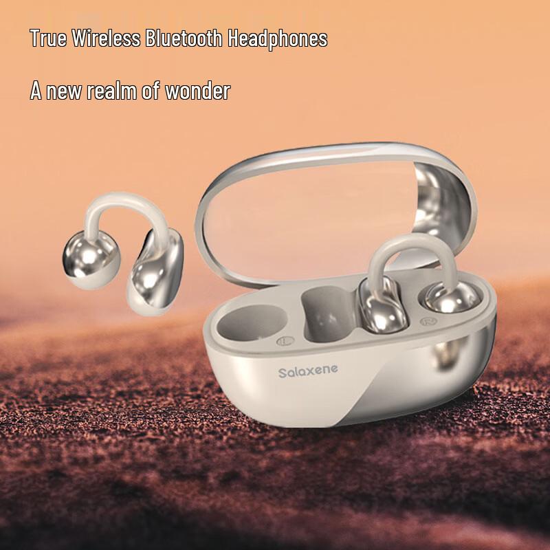 

Salaxene BF07 Ergonomic Clip-on Bluetooth Earbuds