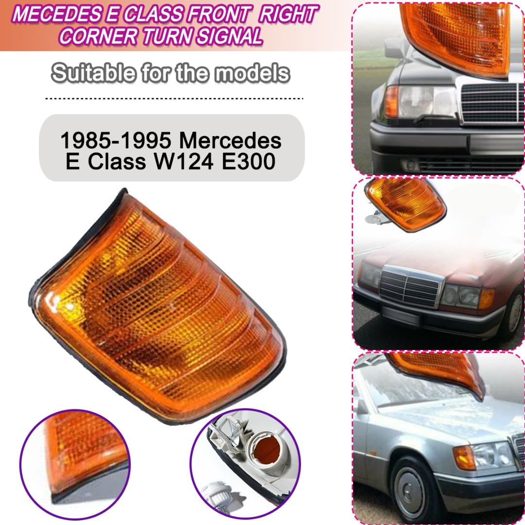 

Pdtoweb Передний правый угол Янтарный указатель поворота для Mercedes E Class W124 1985-1995 годов
