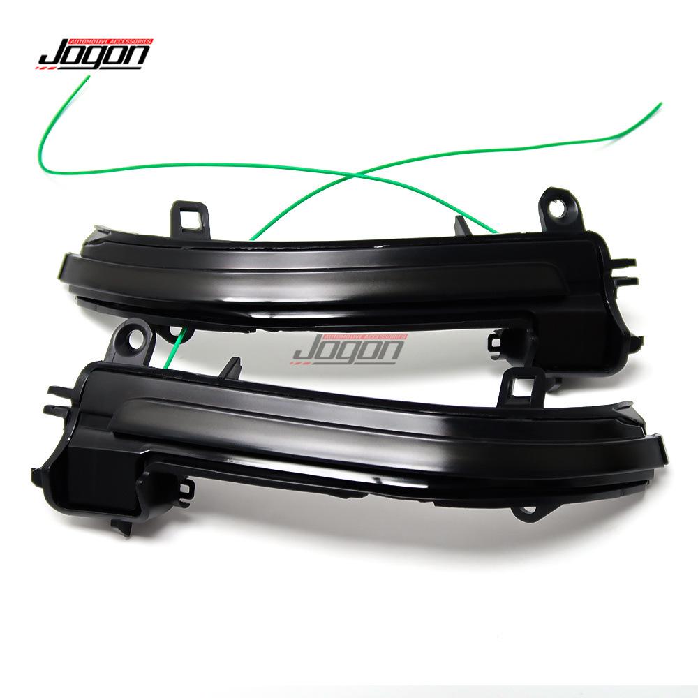 Applicable BMW Series Mirrors: 1, 2, 3, 4, F30, 5, X1 - Blue LED Turn Signal Flowing Light Accessories