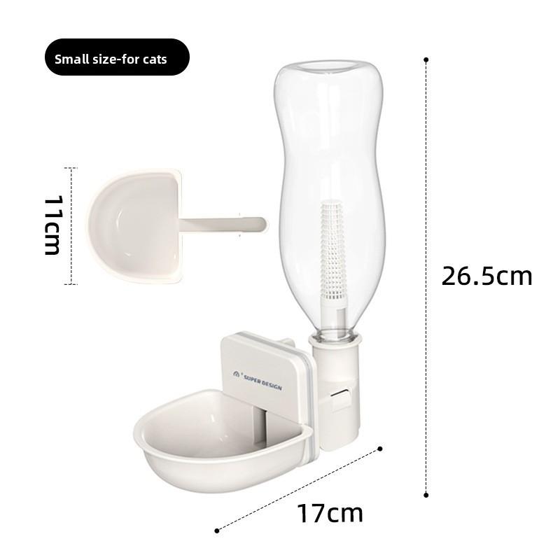 

Cat Automatic Water Pet Hanging Cage Drinker Dog Bowl Cat Water Drinker Hanging Water Drinker