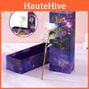 Flower Galaxy Rose Valentines Day Lover Gift Romantic Crystal Rose Box With
