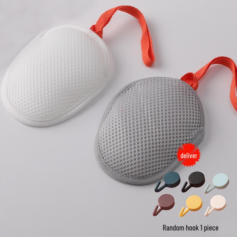 Foaming Mesh Soap Pouch & Back Scrubber Bag