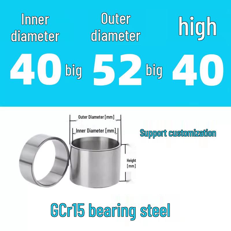 Steel Shaft Sleeve: Inner Diameter 30, Outer Spacer 48/50, Wear-Resistant for Removal and Guide Applications (Inner 35/37/38).