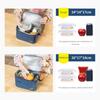 S/M/L New Portable Lunch Bag Food Thermal Box Waterproof Office Cooler Lunchbox With Shoulder Strap Insulated Case