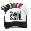 Napalm Death Logo Englische Grindcore Band Baseballkappe Unisex Death Metal Hip Hop Sommer Visier Netz Truckerhut