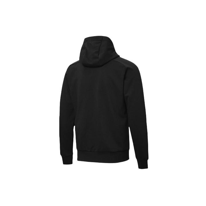 PUMA Logo Printed Casual Sports Pullover American-Style Hoodie for Men, Black