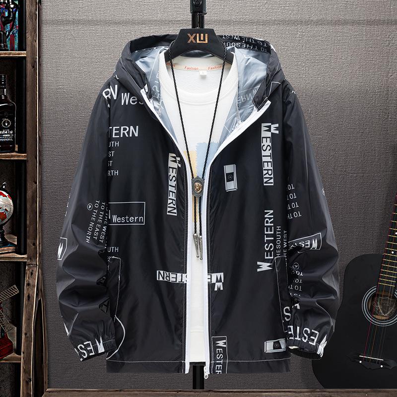 2024 Men's Summer Lightweight Breathable Sun Protection Jacket Plus Size for Fishing & Students