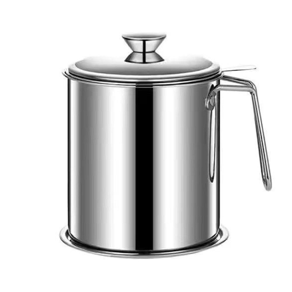1.4L/1.9L Cooking Oil Strainer Large Capacity Oil Bottle New Oil Filter Pot  Kitchen