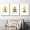 Seven Chakras Yoga Meditation Reiki Poster Positive Inspirational Quotes Canvas Printing Wall Art Picture Yoga Studio Home Decor