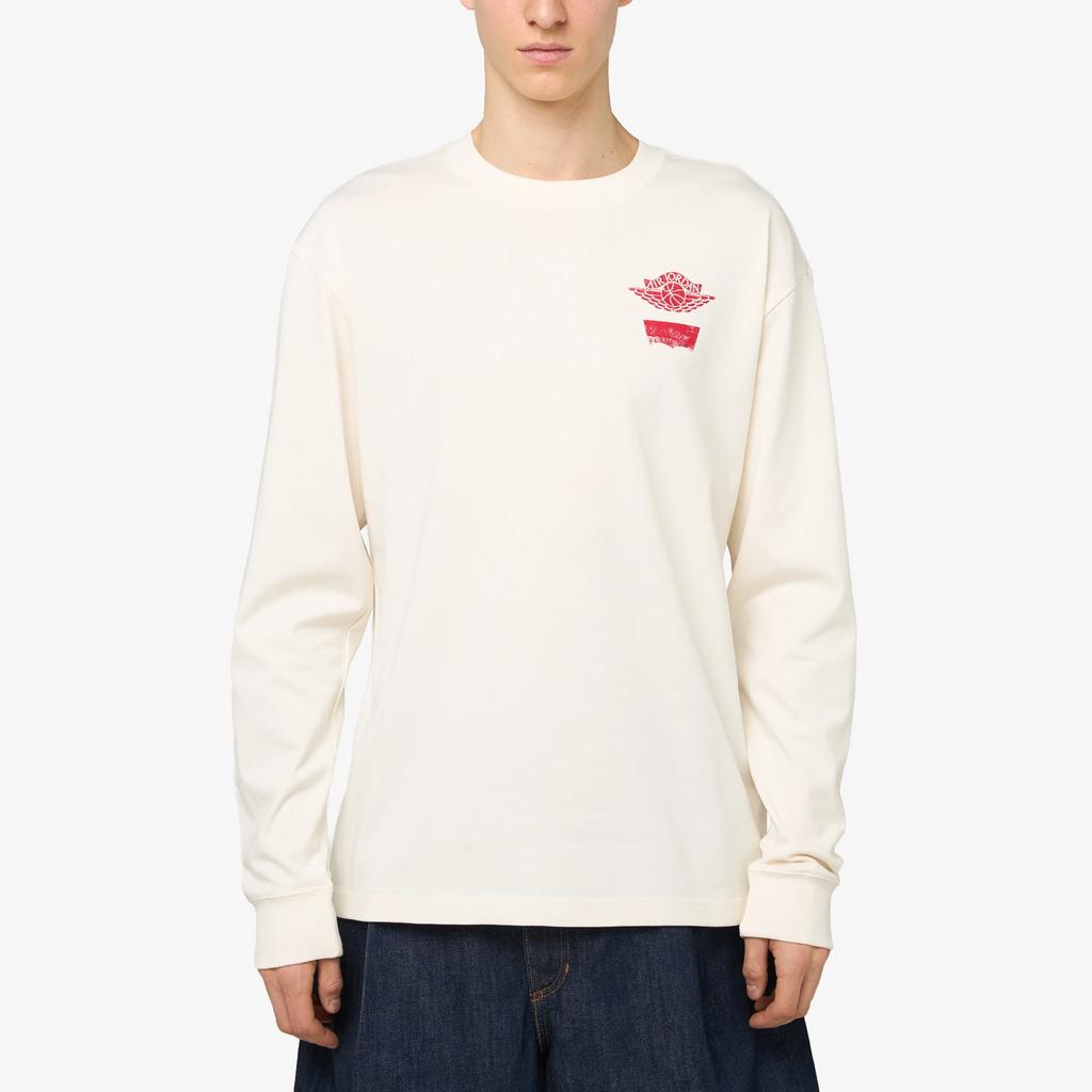 Jordan × Air Crewneck Pullover Long Sleeve T-Shirt Unisex Tops IM6730-110