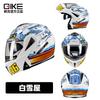 Qike Motorcycle Helmet for Men and Women, Winter Personalized Safety All-Season Rider Bluetooth Full Face Helmet