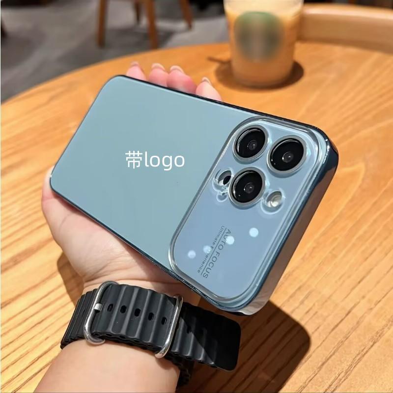 Applicable to iPhone11PROMAX large window mobile phone case electroplating matte Apple 11 integrated goggles protective case 11