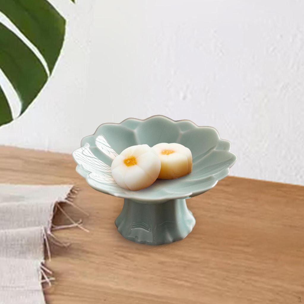 Serving Tray, Modern Party Decorative Dessert Fruit Bowl for Snacks, Dessert, Cupcakes,