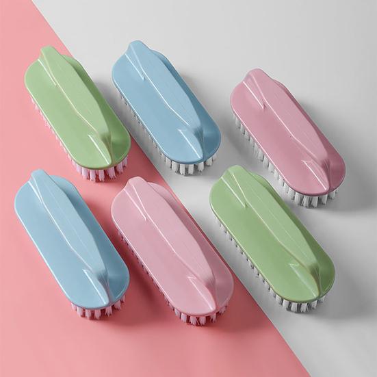 Čistiaca kefa Mäkké dlhé štetiny Ergonomická rukoväť Plastová Kefa na čistenie oblečenia, tenisiek, podláh Kefa na čistenie špár a drážok pre domácnosť
