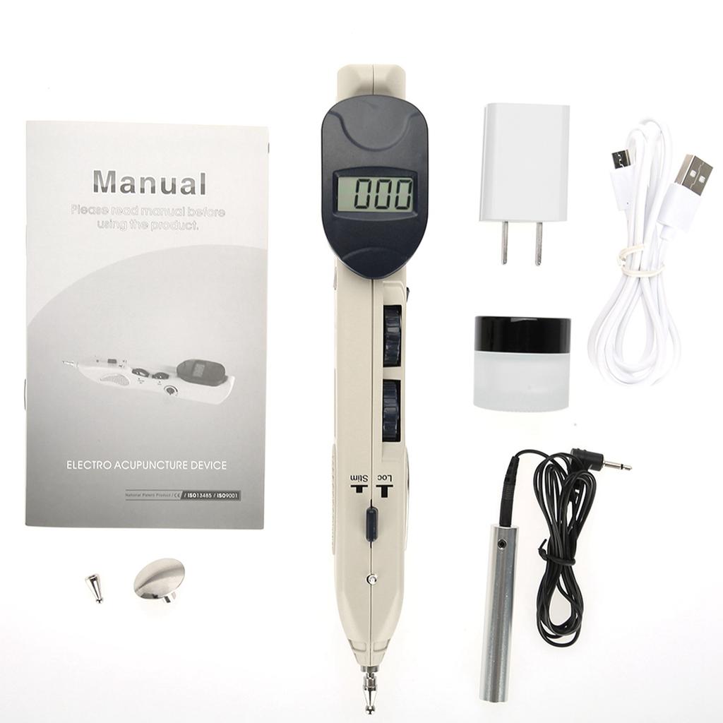 Digitales elektronisches Akupunktur-Gesundheits-Pulsmassagegerät Gesundheitspflege-Tool 110-240 V