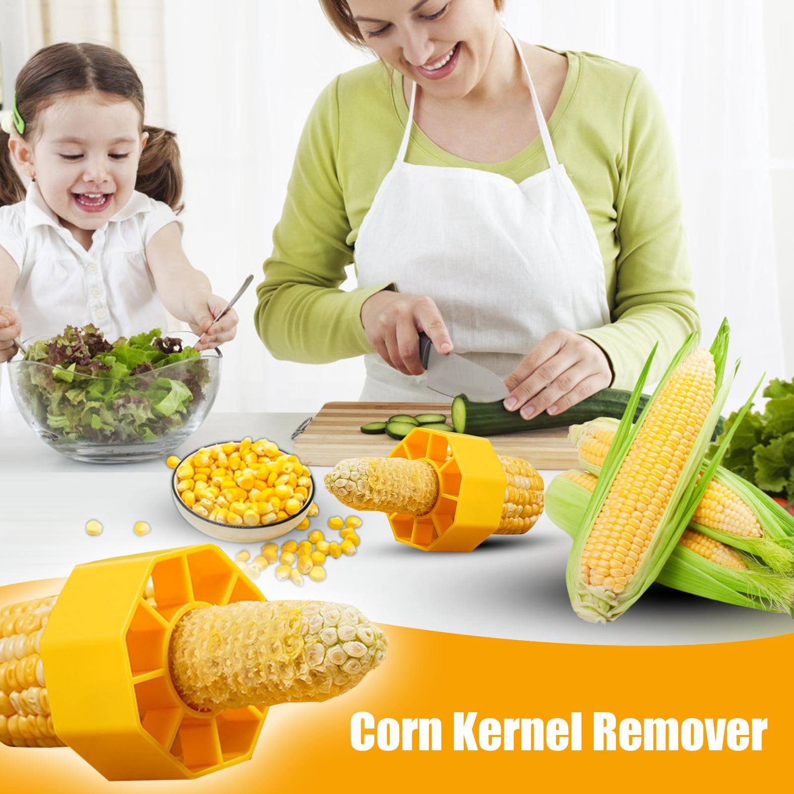 

Corn On Cob Remover 3 Pieces Kitchen Ergonomic Shaver Corn Cob Stripper Tool For Vegetable Sweet Salads Home Prep BBQ Picnics China Mainland