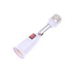 E27 To E27 Led Light Bulb Lamp Holder With Switch Flexible Extension Adapter Socket Extend Adapter Converter Wall Base Holder