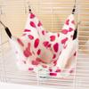 Double-layer Hamster Hammock Washable Breathable Hamster Cotton Nest Warm Small Pet Hanging Beds for Guinea Pig Squirrel