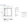 1PC Microchannel condenser coil parallel flow Condenser for Compressor refrigeration micro channel tube and fins heat exchanger