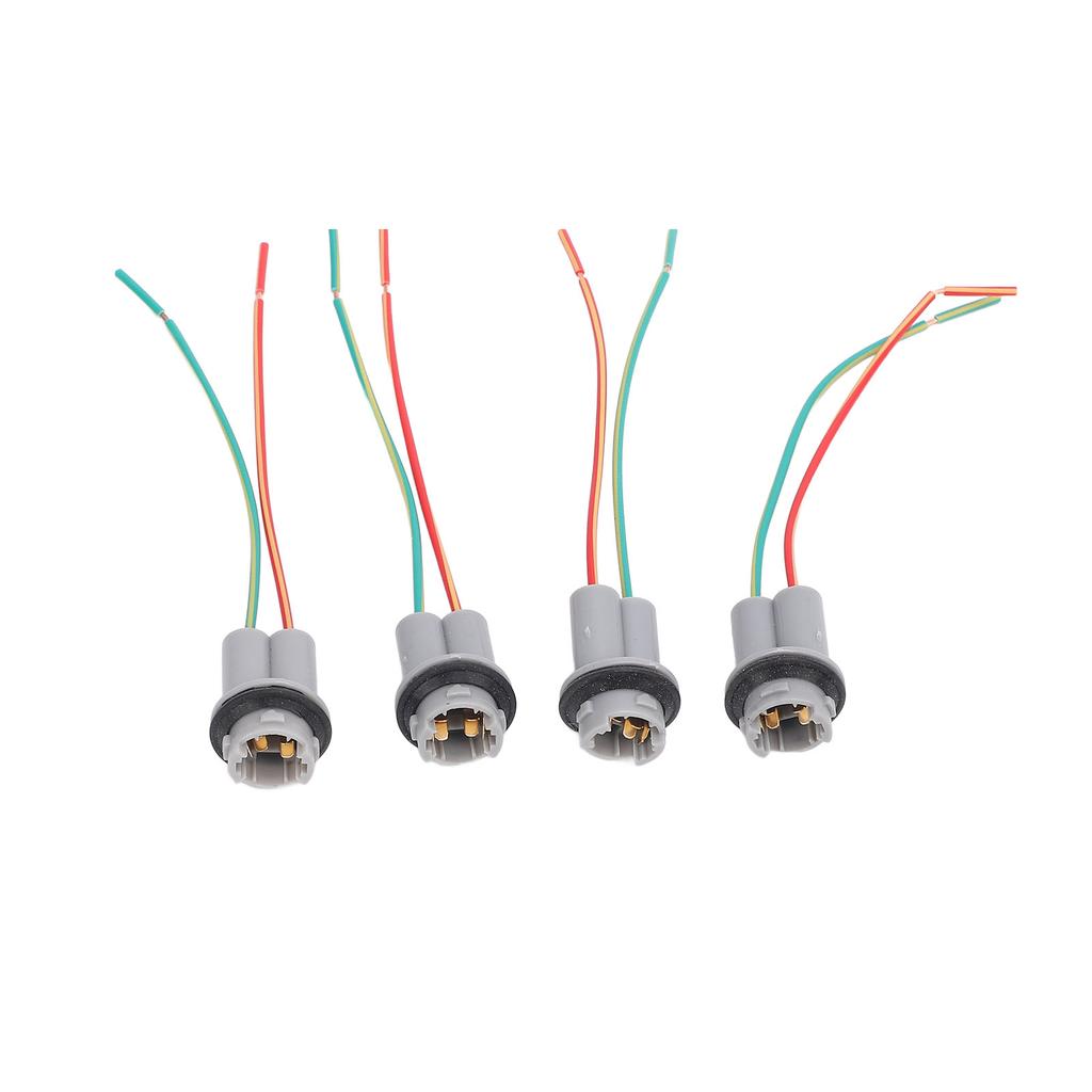4Pcs Bulb Socket Wiring Harness Socket Connector for Wedge Base 901 902 904 906 908 909 912 914 915 916 917 918 920 921