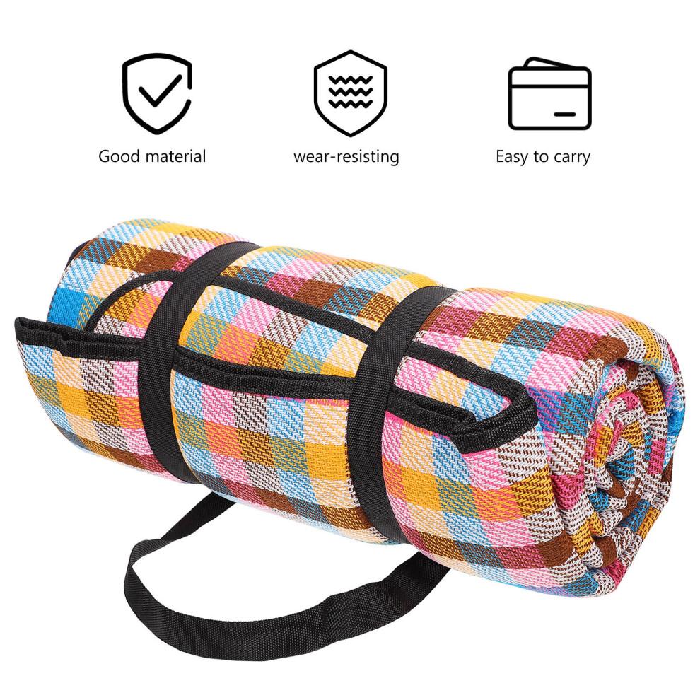 Thickened Beach Mat Travel Portable Picnic Blanket Camping Outdoor