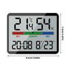 Temperature Humidity Meter with Time Date Display Hygrometer Monitors for Home Indoor LCD Testing Meter Thermometers