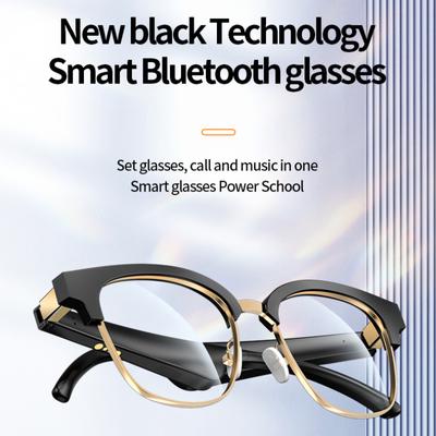 New Sunglasses Vintage Sunglasses Interchangeable Optical Lenses Smart Glasses Blue Light Protection Wireless Bluetooth Glasses Tide