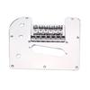 Battipenna per Guitarra Lap Steel Argento con Set Ponte Parti Elettriche