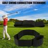 Golf Swing Trainings Aid Arm Correction Band Elastic Golf Swing Trainer Arm Band Belt for Men, Women, Gesture Alignment