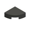 10pcs 25269 Tile Round 1x1 Quarter Brick Moc Accessories Works With featuring Block DIY Children's Toy Assembly Parts