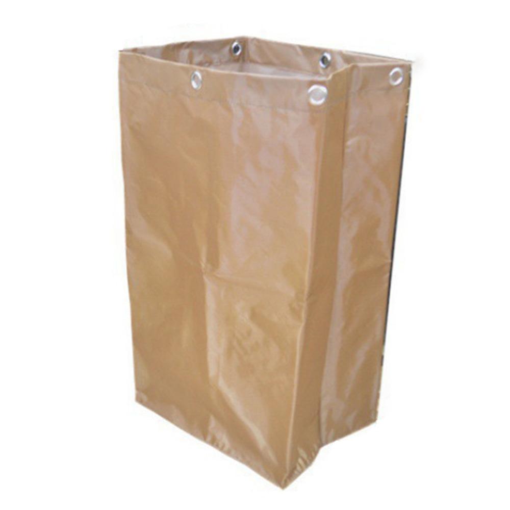 

Утолщенный мешок для тележки для уборки, большой вместимости, мешок для мусора для отеля, держатель для мусора для гостиничного хозяйства, дом хаки