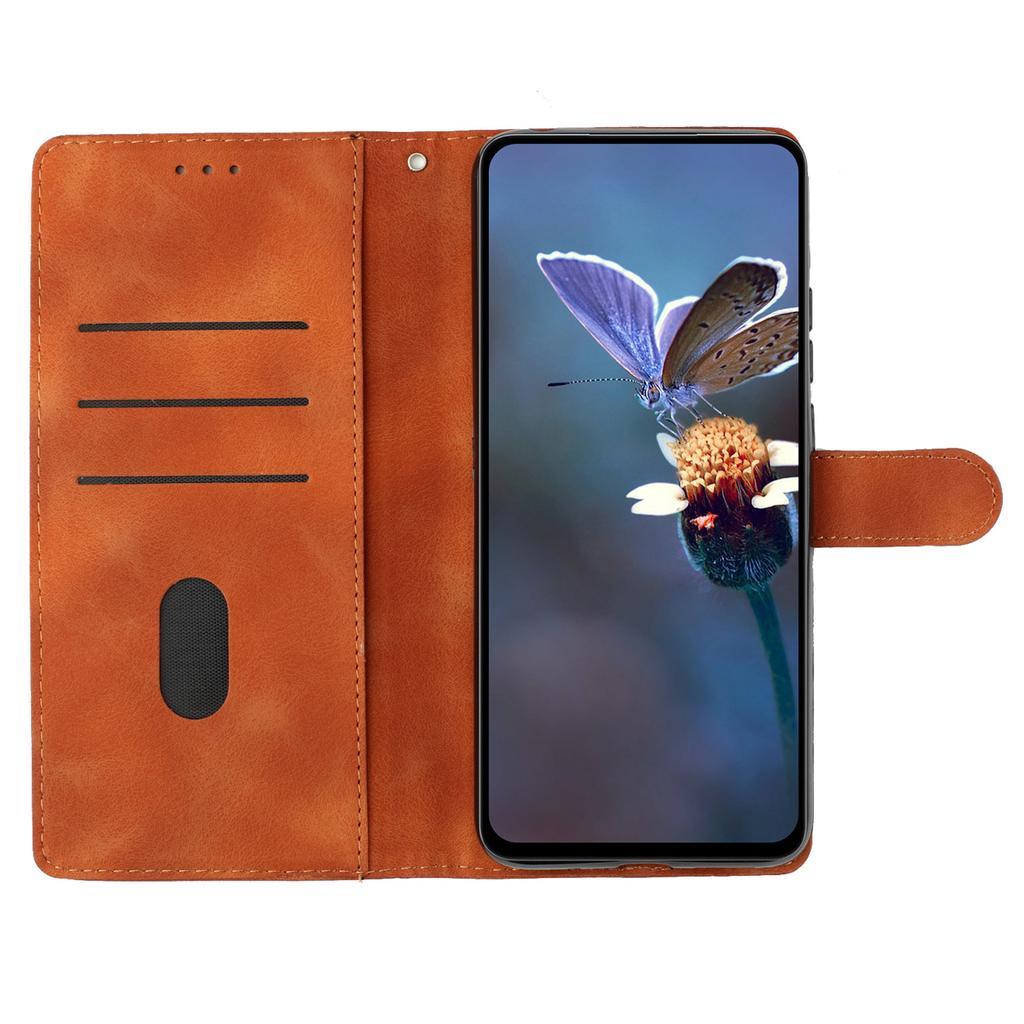 For Samsung Galaxy A15 5G Case Slim-Fit Leather Imprinted Flower Phone Cover with Stand and Wallet