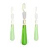 30Pcs/Lot Copper Head Fishing Bobber Tackles Accessories Floats Seat Rotation Bobbers Float Silicone Set Fishing Accessories