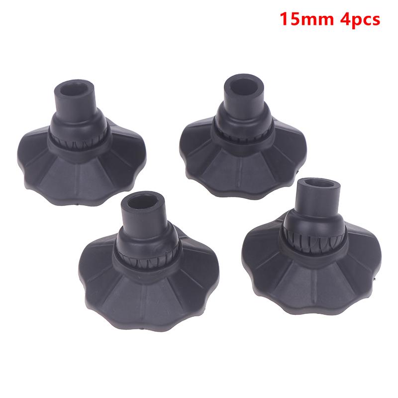 4Pcs 13Mm 15Mm 16Mm Camping Stool Leg Cap Plastic Non-Slip Outdoor Chair Foot Cover Adjustable Fishing Chair Leg Mat Accessory