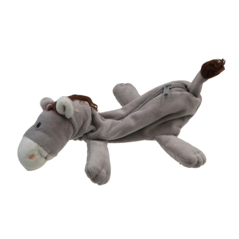 

Stationery Elephant Lion Creative Student Cosmetic Bag Stationery Bag Plush Pencil Bags Pencil Case donkey