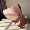 Adjustable Wide Brim Sun Hat UPF 50+ Empty Top Hat New Design Full Face Cover Hat  For Women