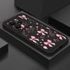 Pink Bowknots Floral Pattern Case For Xiaomi 14T 13T 11T Pro Funda Redmi Note 14 13 Pro 5G 4G 12 11 Shockproof Bumper Silicone Cover
