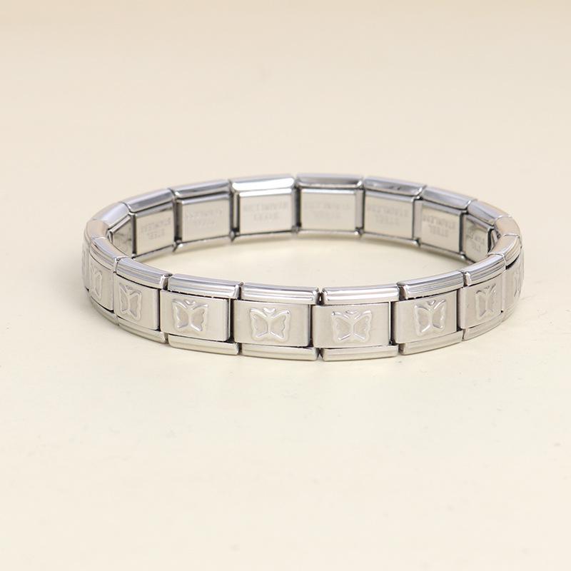 European Italian Style Modular Bracelet for Men and Women - Fashionable and Creative Accessory