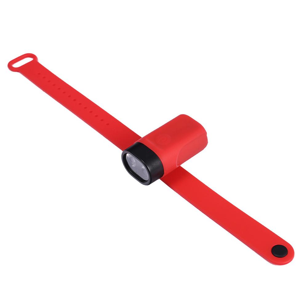 Multi Functional Warning Light USB Charging Led Light Wrist Band Night Running Exercise Warning Red Light Hand and Wrist Wrap