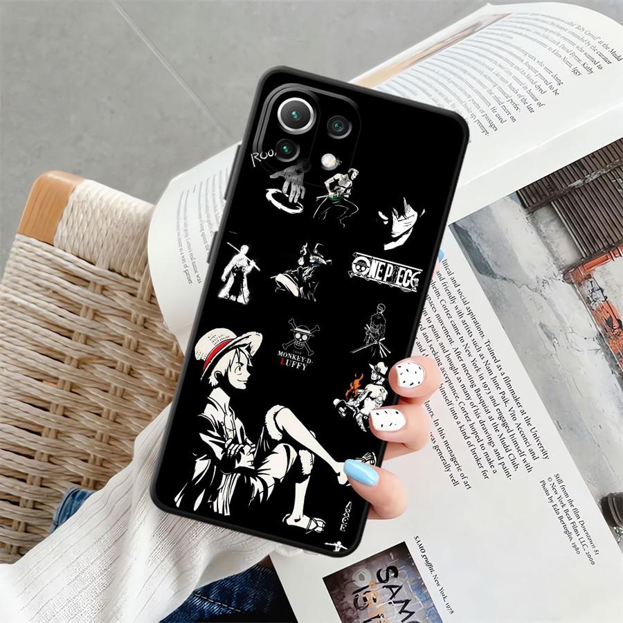 Ones Pieces Luffy Funda Phone Cover Case for Xiaomi Mi 15 Pro 11T 12T Pro 11 10T 14 12X 12 13 Lite