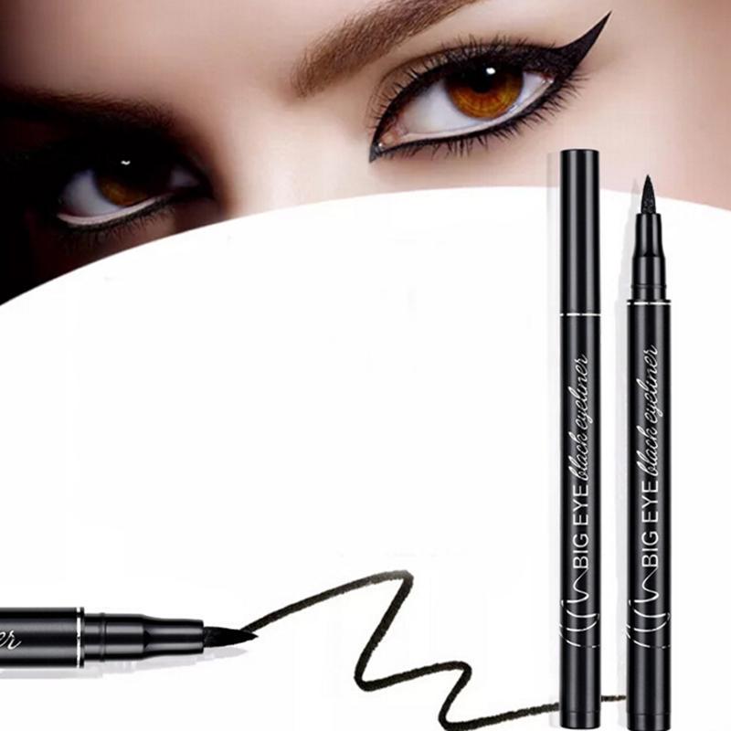 Long-Lasting Waterproof Liquid Eyeliner Black Eye Liner Original Eyeliner Pen Brand Makeup Quick-Drying