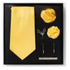 Tie Men'S Net Color Striped Cashew Flower Men'S Tie High Sense 6-Piece Gift Box Men'S Suit Accessories